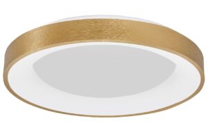 Zlaté stropní LED světlo Nova Luce Rando Thin 60 cm